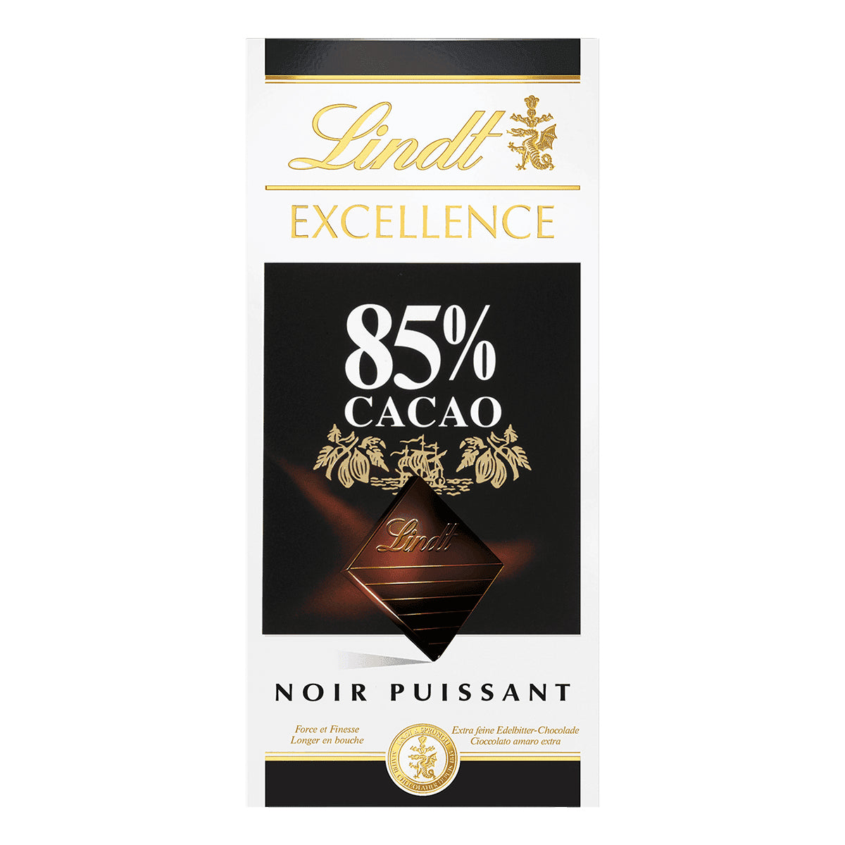 Lindt EXCELLENCE Schokolade – Dunkel 85% Kakao, Vegan – 100 g