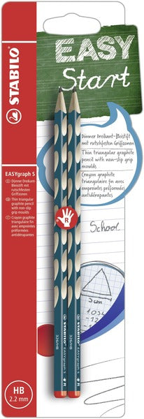 STABILO EASYgraph S Bleistifte HB, dreikantig – 2er-Set
