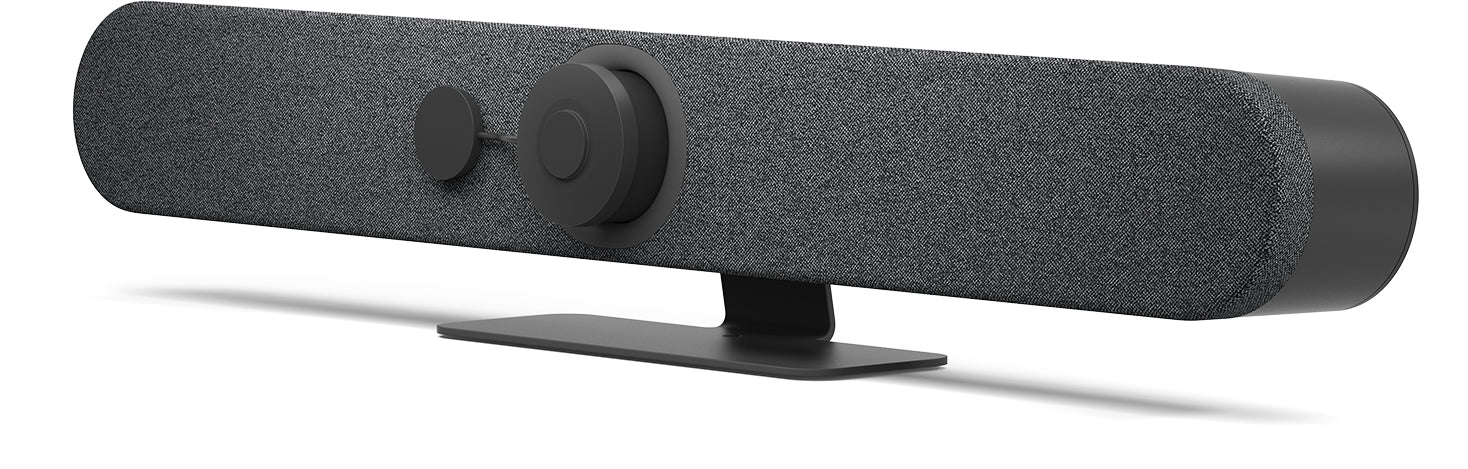 Logitech Rally Bar Mini + Tap Cat5 – Videobar – 4K, 120° Sichtfeld, ePTZ, für Zoom, HDMI x3