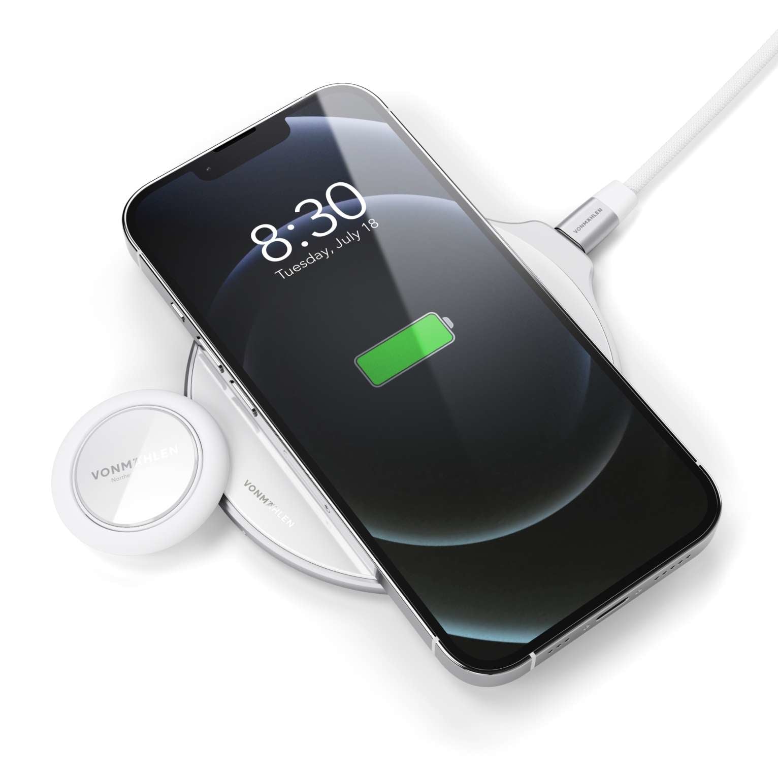 Vonmählen Backflip Pure – Smartphone-Griff – magnetisch – Weiss
