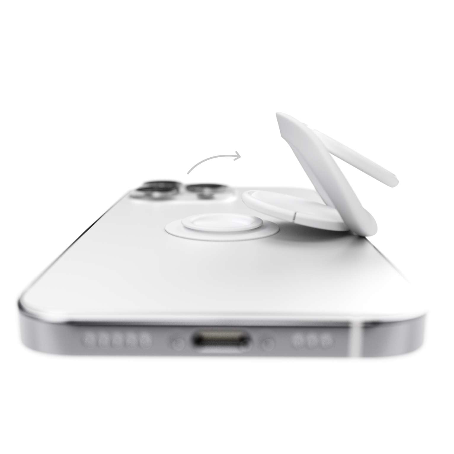 Vonmählen Backflip Pure – Smartphone-Griff – magnetisch – Weiss