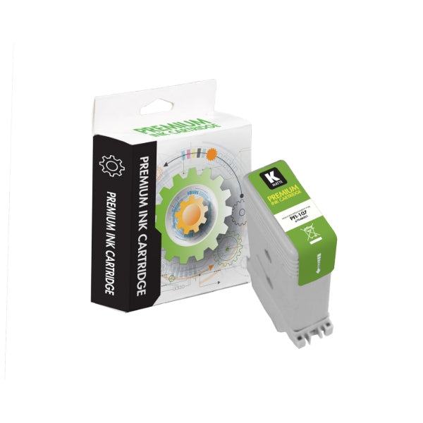 Static Control Components Tintenpatrone PFI-107MBK, Schwarz, Kompatibel – für Canon