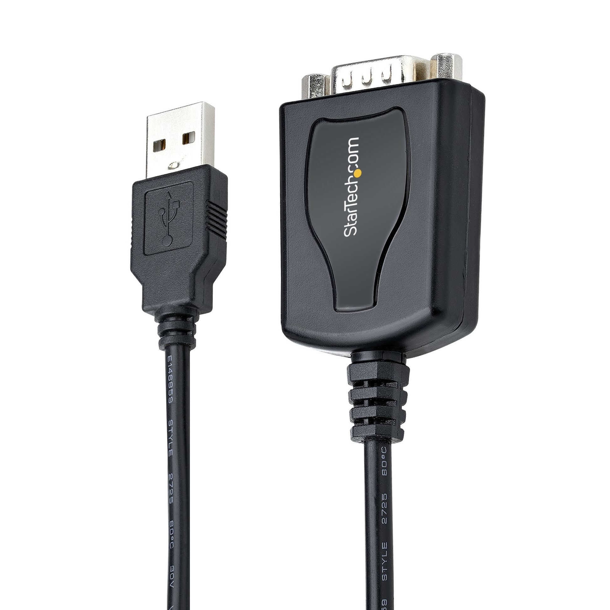 StarTech.com USB-A zu RS-232 (DB-9) Kabel – 0,9 m, USB 2.0, Prolific PL2303RA, für Windows/macOS/Linux