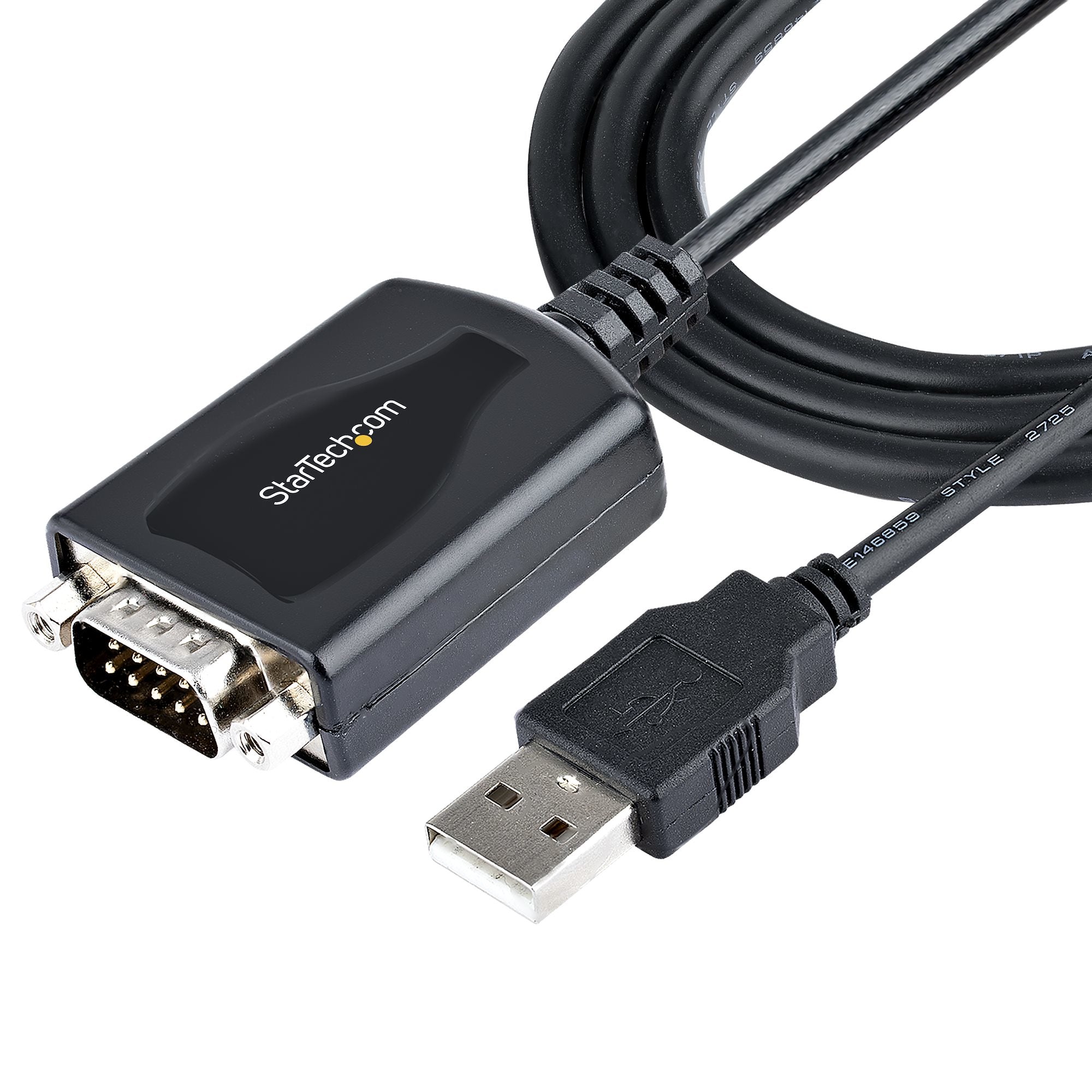 StarTech.com USB-A zu RS-232 (DB-9) Kabel – 0,9 m, USB 2.0, Prolific PL2303RA, für Windows/macOS/Linux