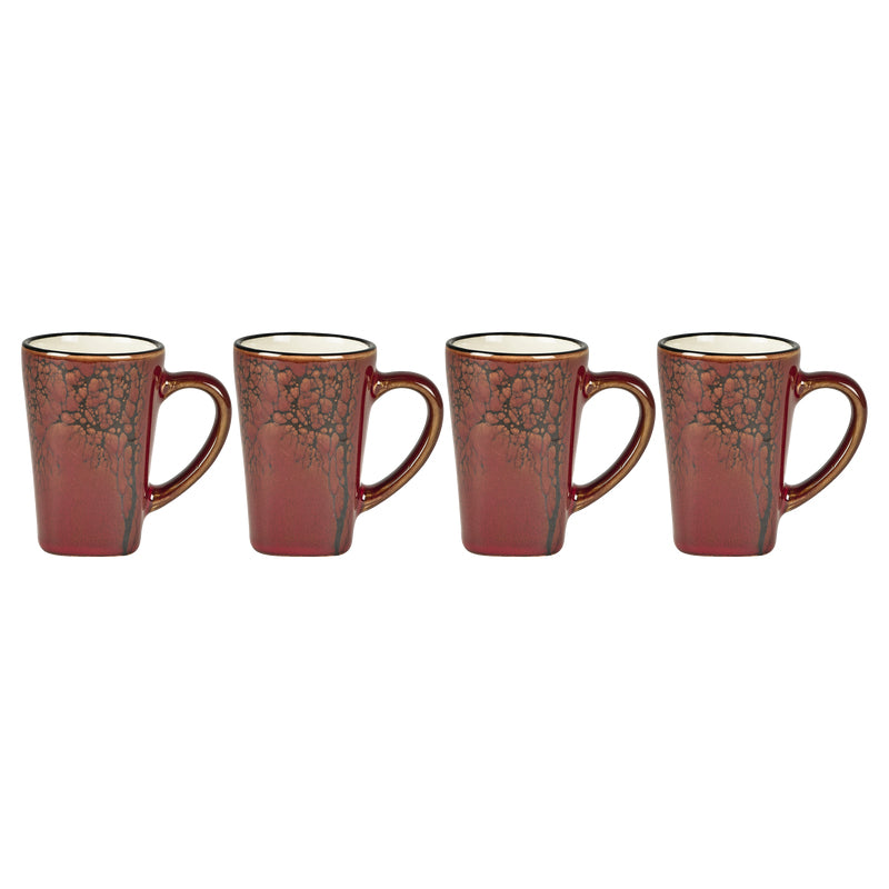 Villa Collection Espressotasse – 4er Set, 100 ml, Ø 5,5 cm, Keramik, spülmaschinenfest, mikrowellengeeignet