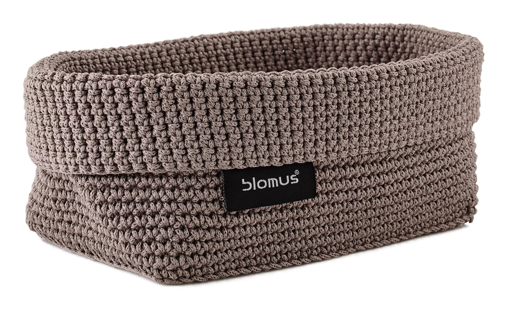 Blomus TELA L Aufbewahrungskorb – Polyester – Taupe – 200 × 80 × 110 mm