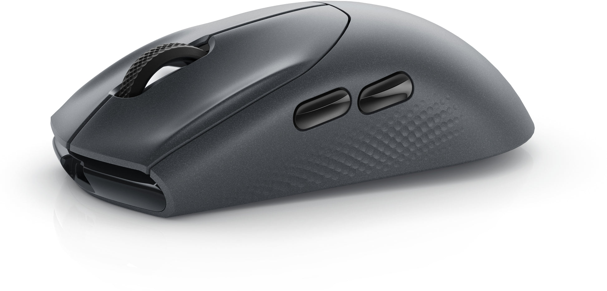 Alienware AW720M – Gaming-Maus – Kabellos (Bluetooth/2,4 GHz), 26000 DPI, RGB-Beleuchtung, beidhändig, Grau