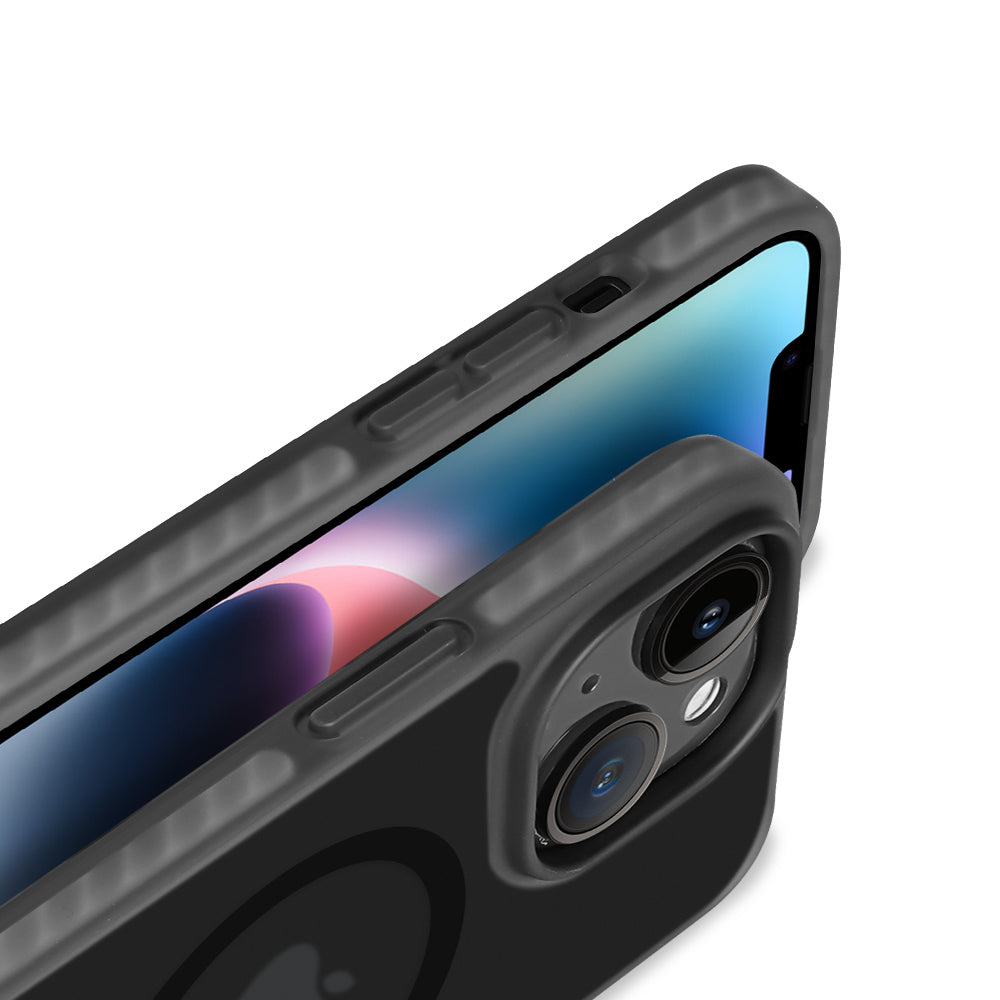 Nevox – Backcover – für Apple iPhone 16 Plus – Schwarz – TPU, MagSafe-kompatibel