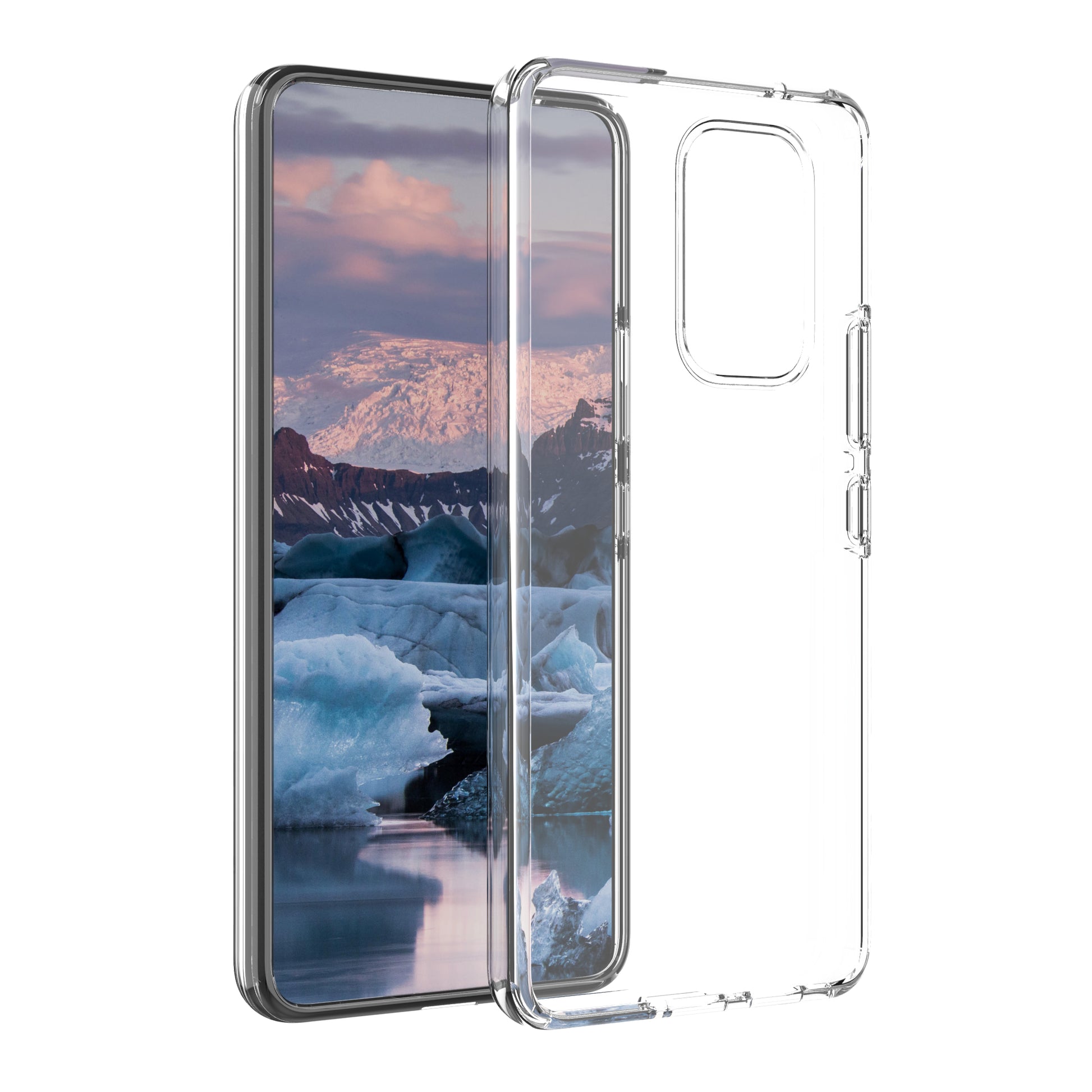 dbramante1928 Backcover – für Samsung Galaxy A53, Recycling-Kunststoff, transparent, bis 1,2 m sturzsicher