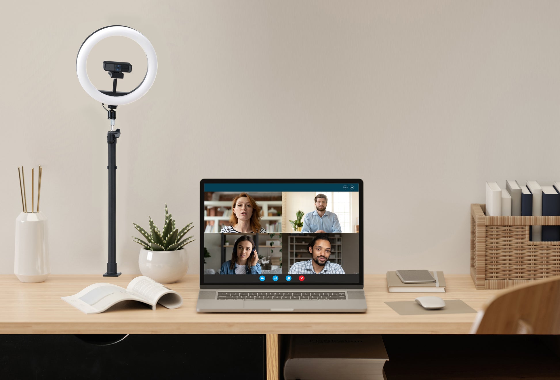 Kensington A1000 – Mikrofonarm, C-Clamp, teleskopisch