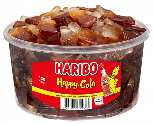 Haribo Happy Cola Gummibonbons – 1,2 kg