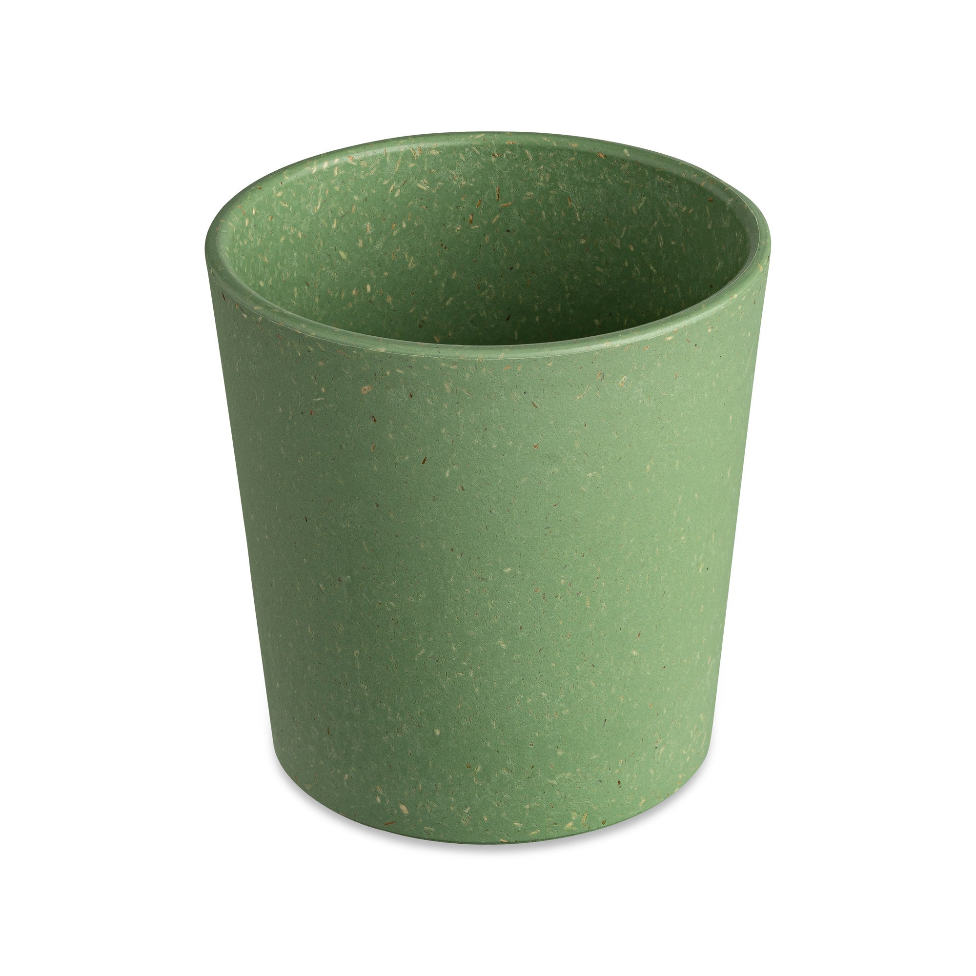 Koziol Becher Connect S – 4er Set, 190 ml, Ø 7,3 cm, H 7,5 cm, Kunststoff (biozirkulär), Grün, BPA-frei