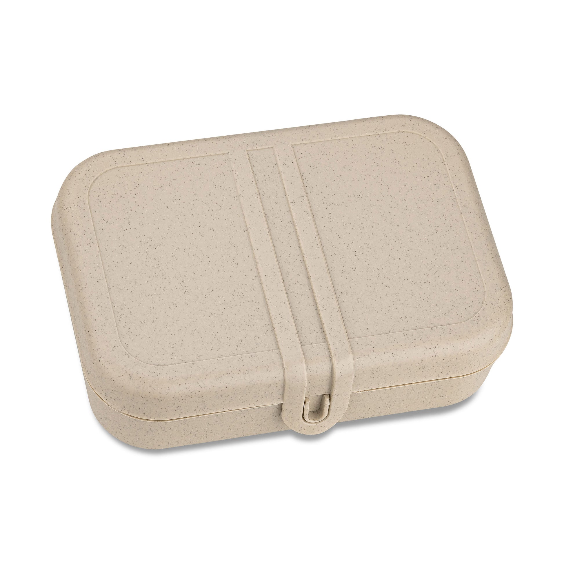Koziol – Lunchbox 23,2 × 16,6 × 6,2 cm, Biokunststoff, sand