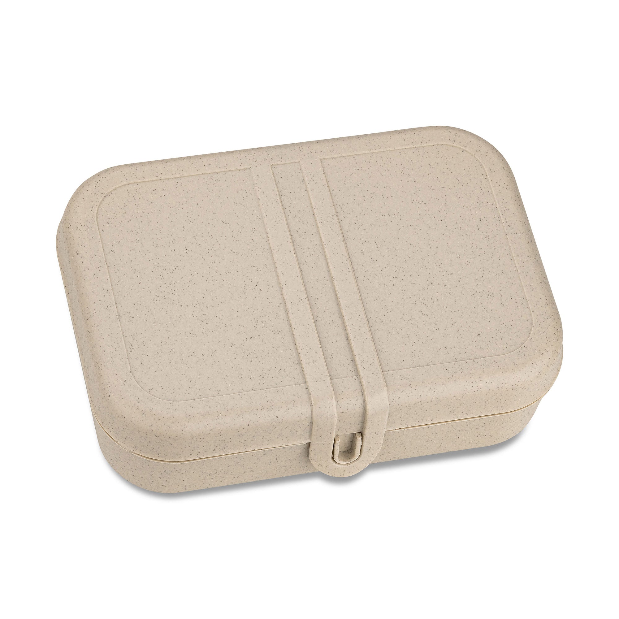 Koziol – Lunchbox 23,2 × 16,6 × 6,2 cm, Biokunststoff, sand