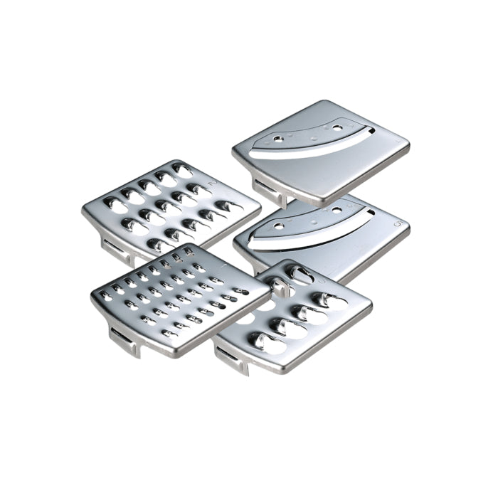 Bamix Stabmixer-Aufsatz SliceSy – für Stabmixer, Kunststoff, Grau