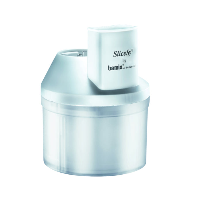 Bamix Elektrische Reibe SliceSy – für Stabmixer, Weiss