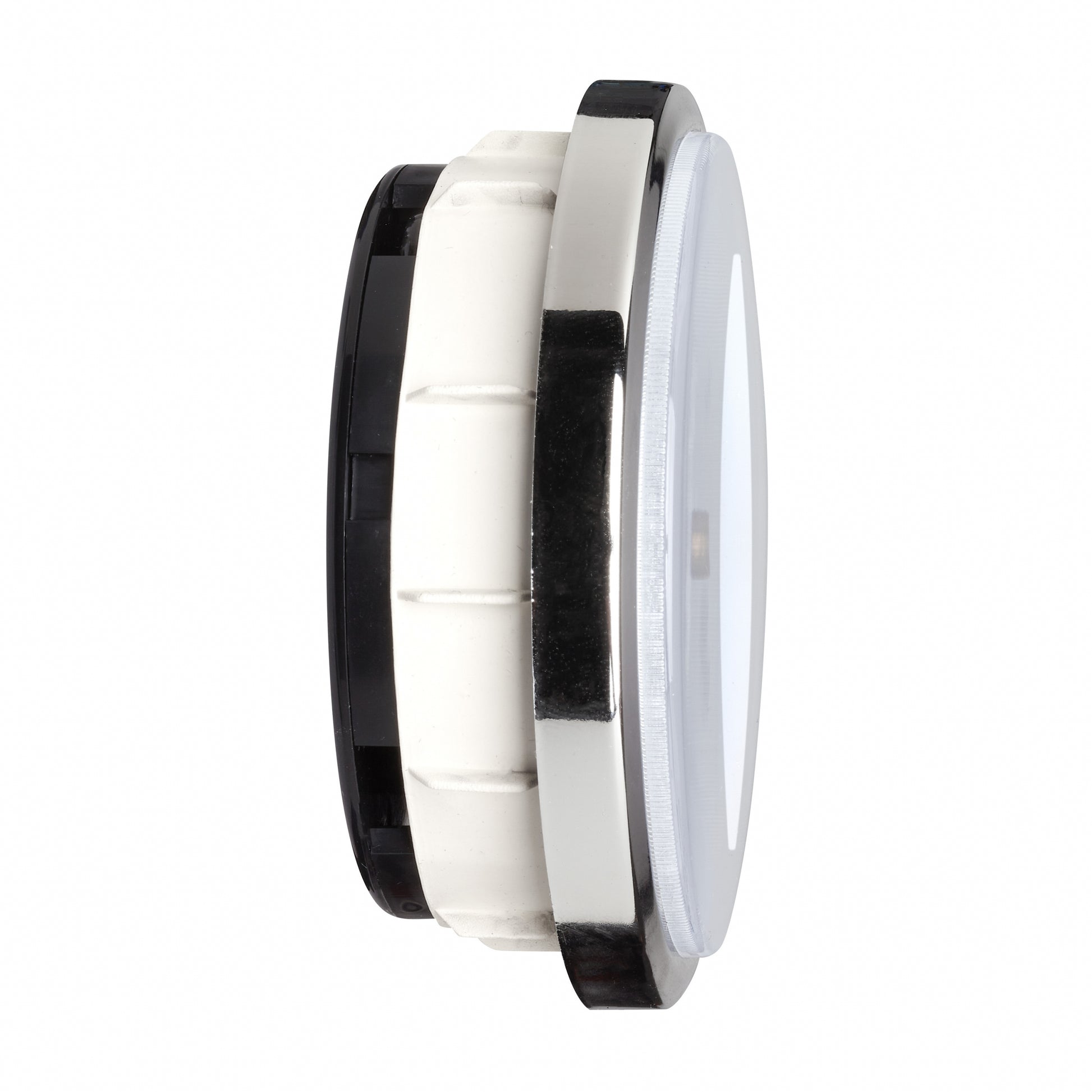 TFA-Dostmann TFA Dostmann Wanduhr – Analog, Ø 9 cm, silber, Kunststoff