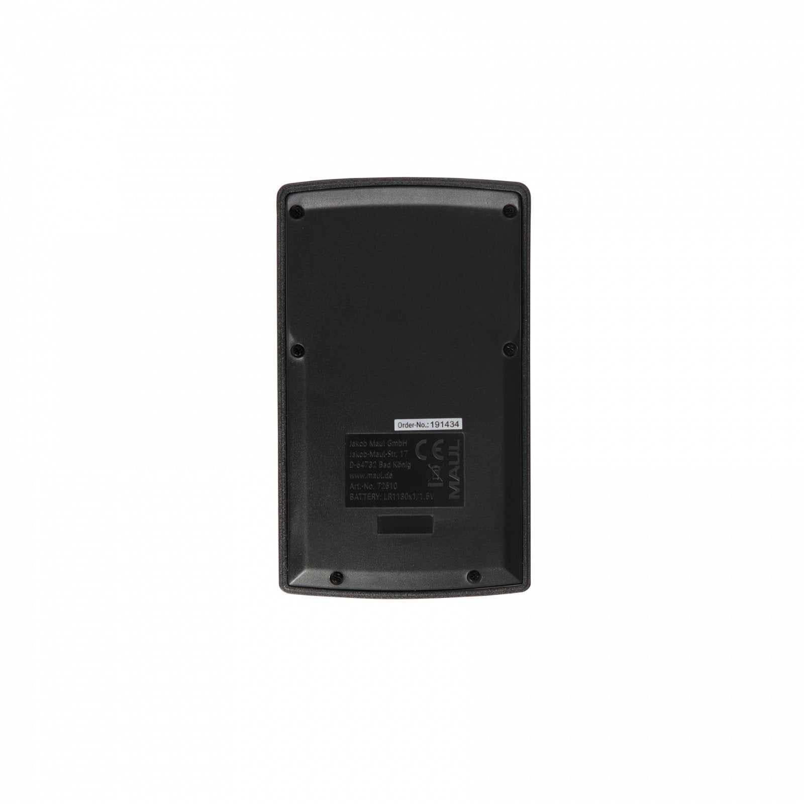 Maul Taschenrechner M8 – 8-stellig – Solar/Batterie – Schwarz/Rot