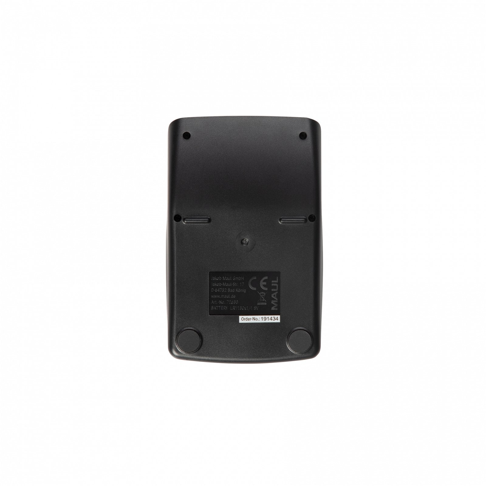 MAUL Taschenrechner MJ450 Junior – 8-stellig – Solar/Batterie – Schwarz