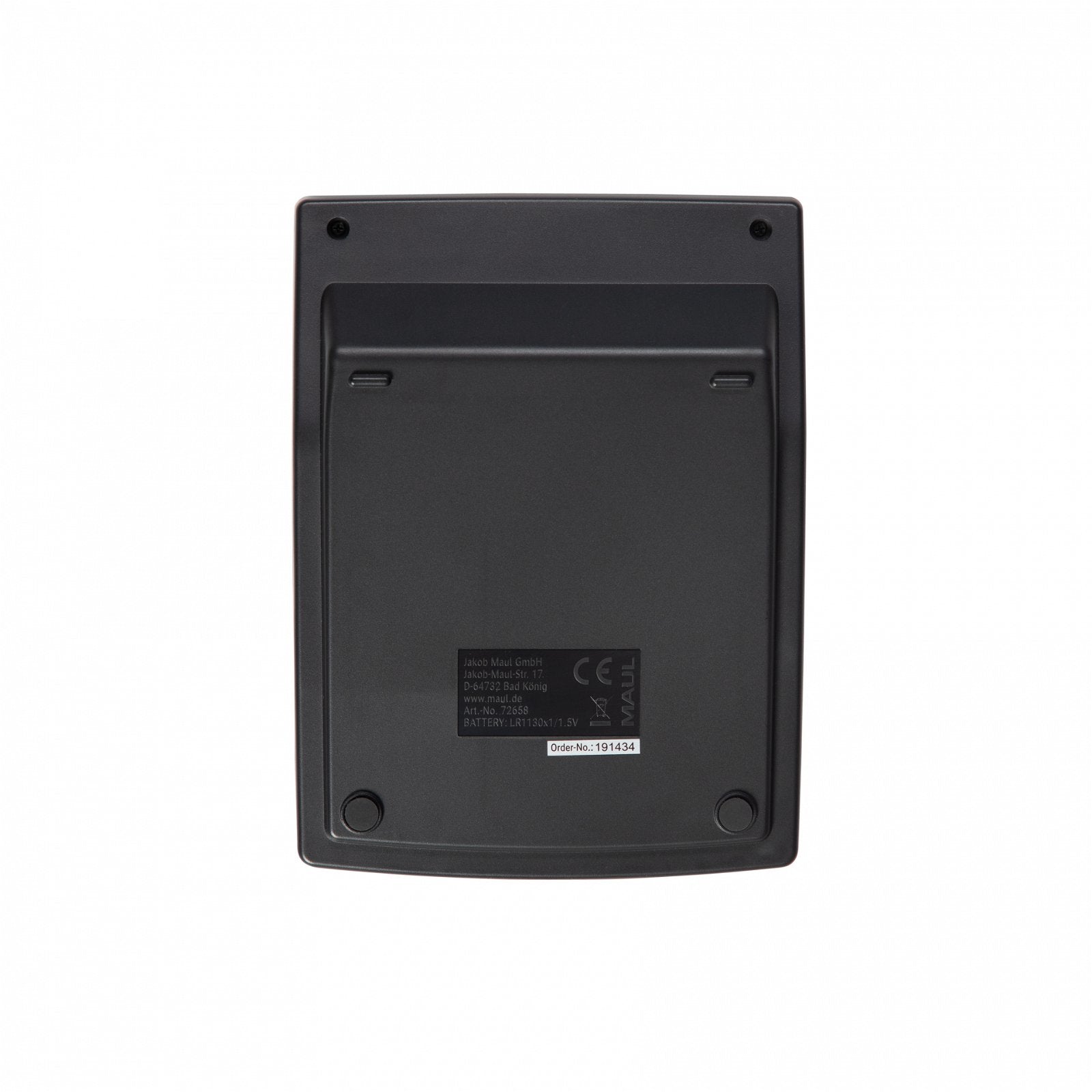 MAUL Taschenrechner MC12 – 12-stellig – Solar/Batterie – Schwarz