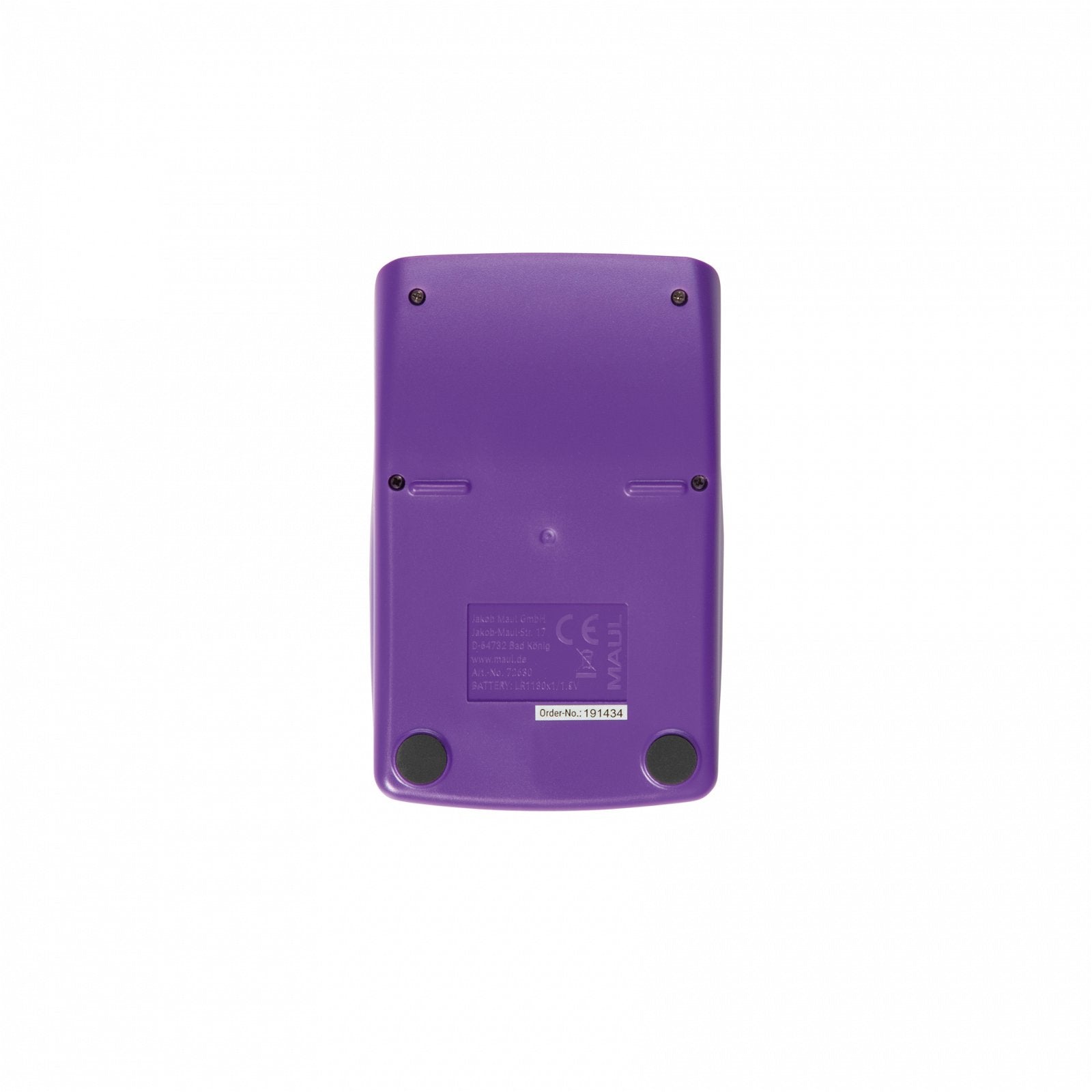 MAUL Taschenrechner MJ450 Junior – 8-stellig – Solar/Batterie – Pink