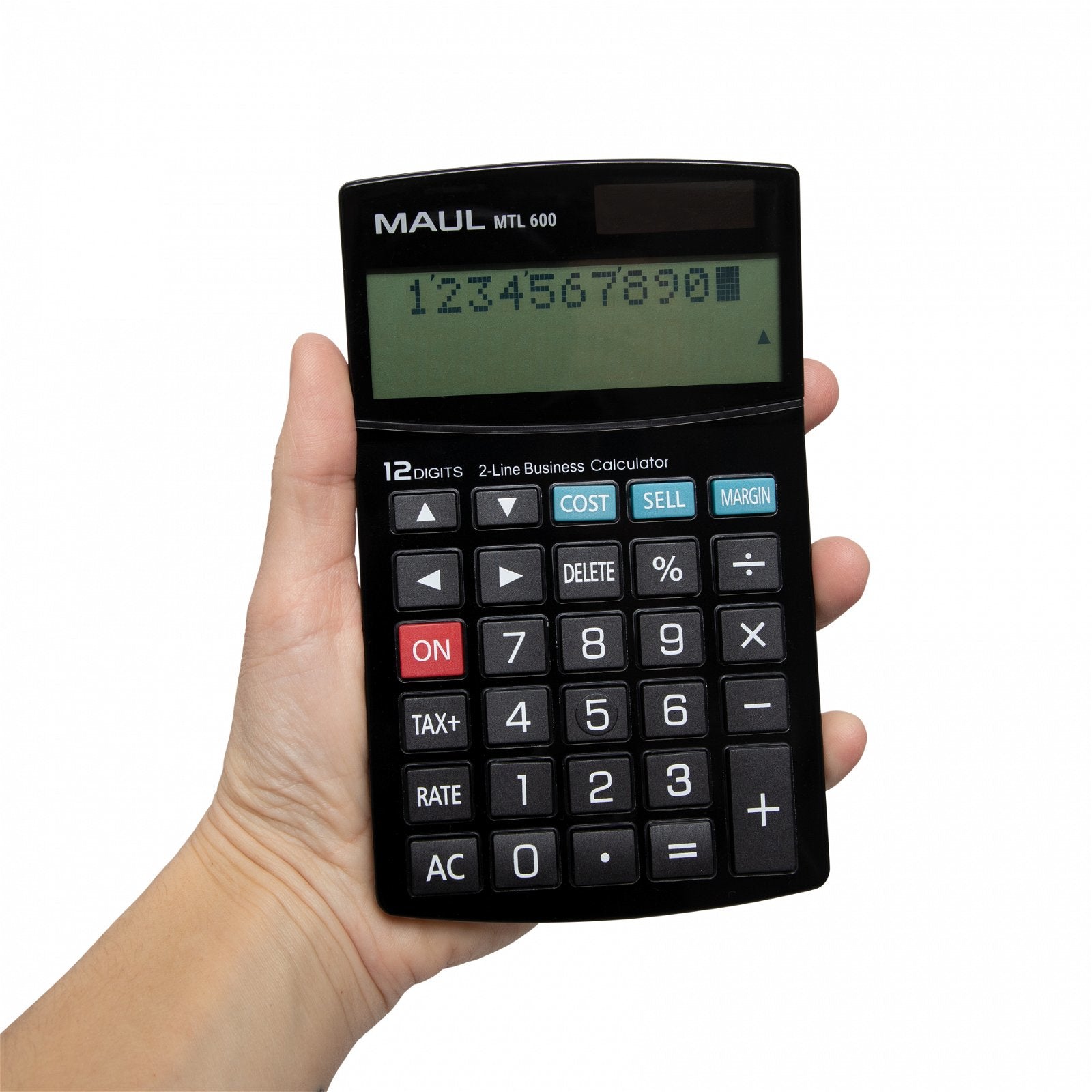 MAUL Tischrechner MTL 600 – Schwarz