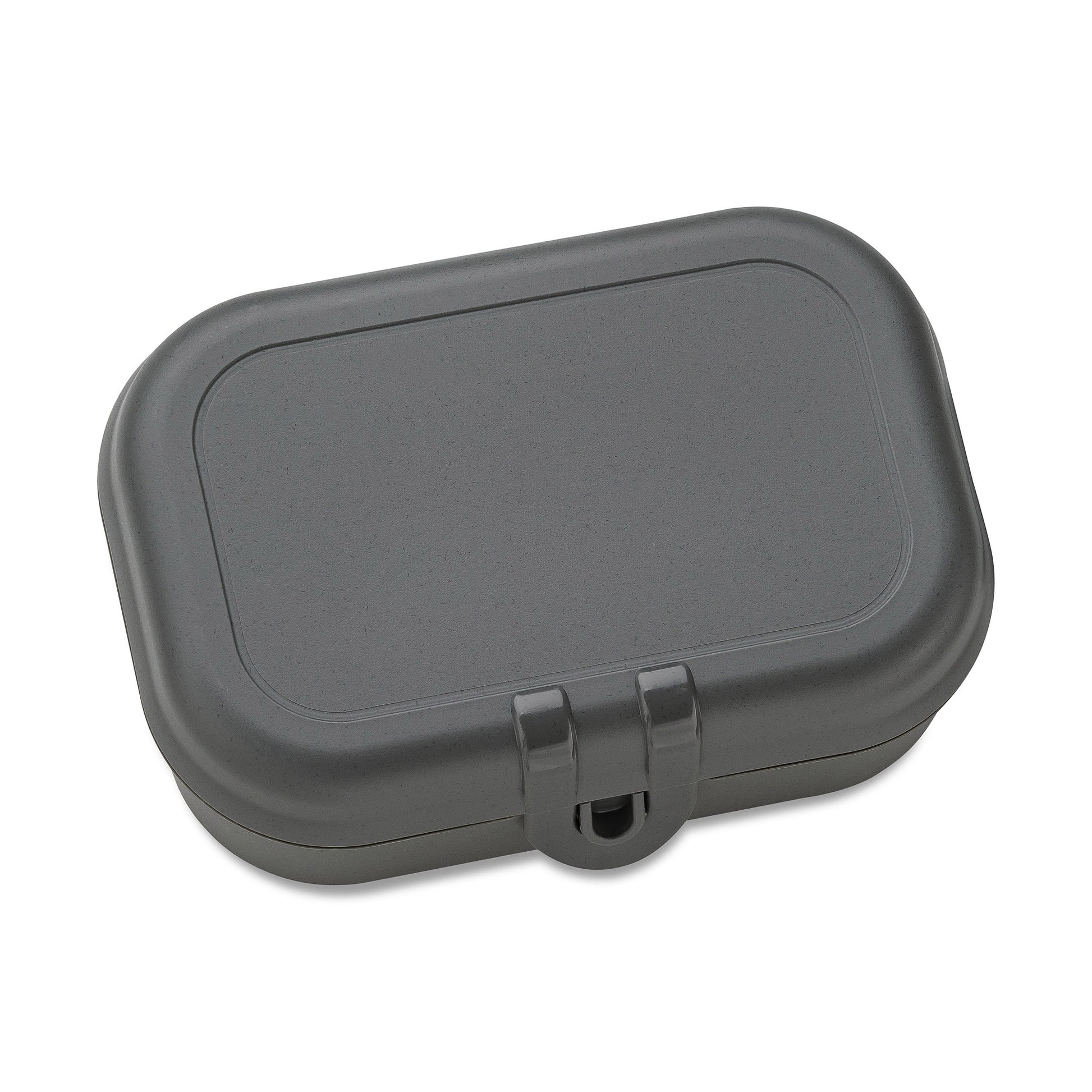Koziol Pascal S – Lunchbox 15,1 × 10,8 × 6 cm, Biokunststoff, Grau, BPA-frei