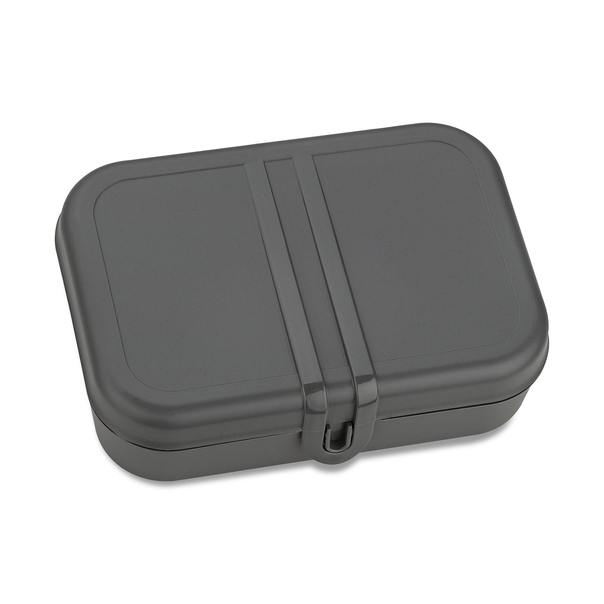 Koziol – Lunchbox, 23,2 × 16,6 × 6,2 cm, Biokunststoff, grau