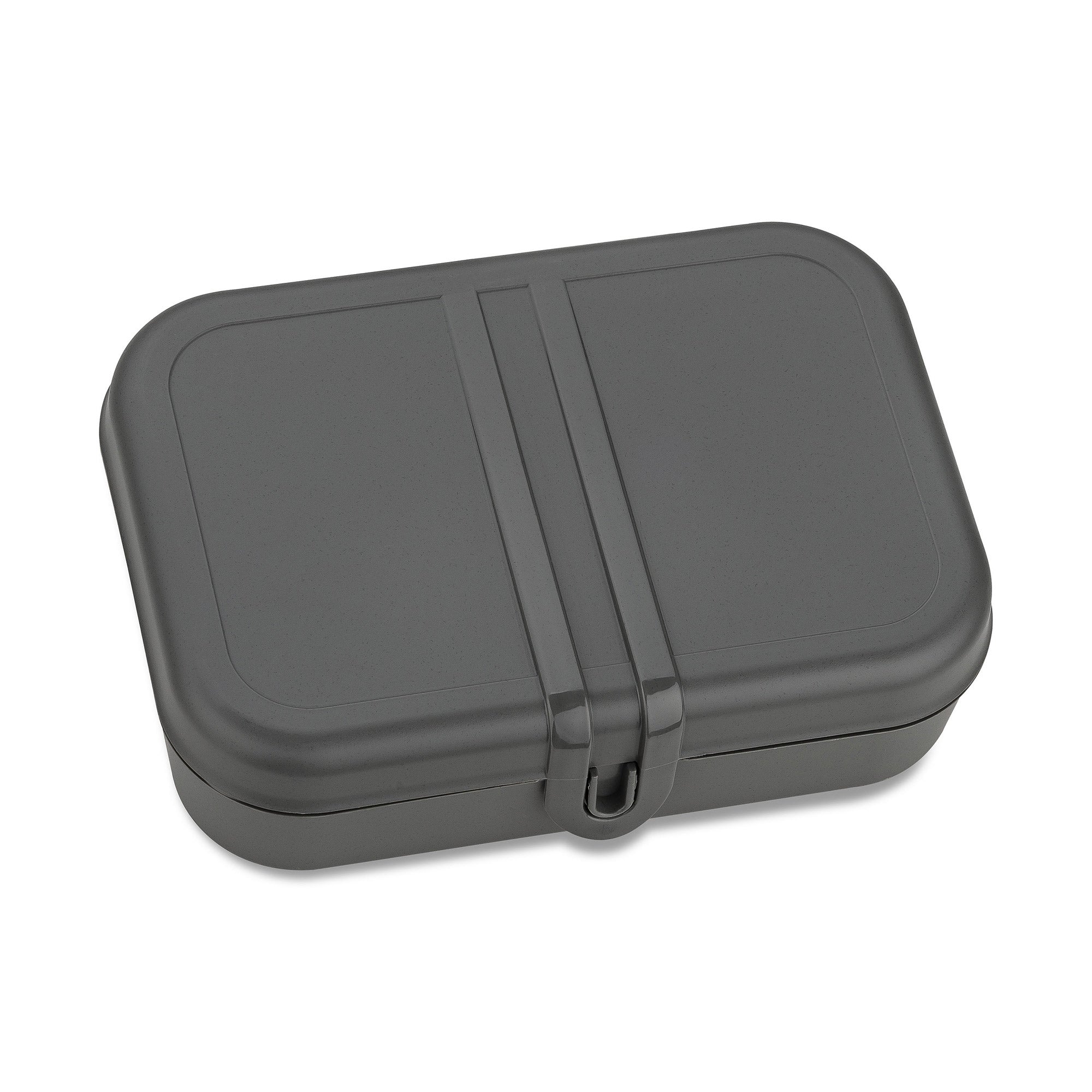 Koziol – Lunchbox, 23,2 × 16,6 × 6,2 cm, Biokunststoff, grau