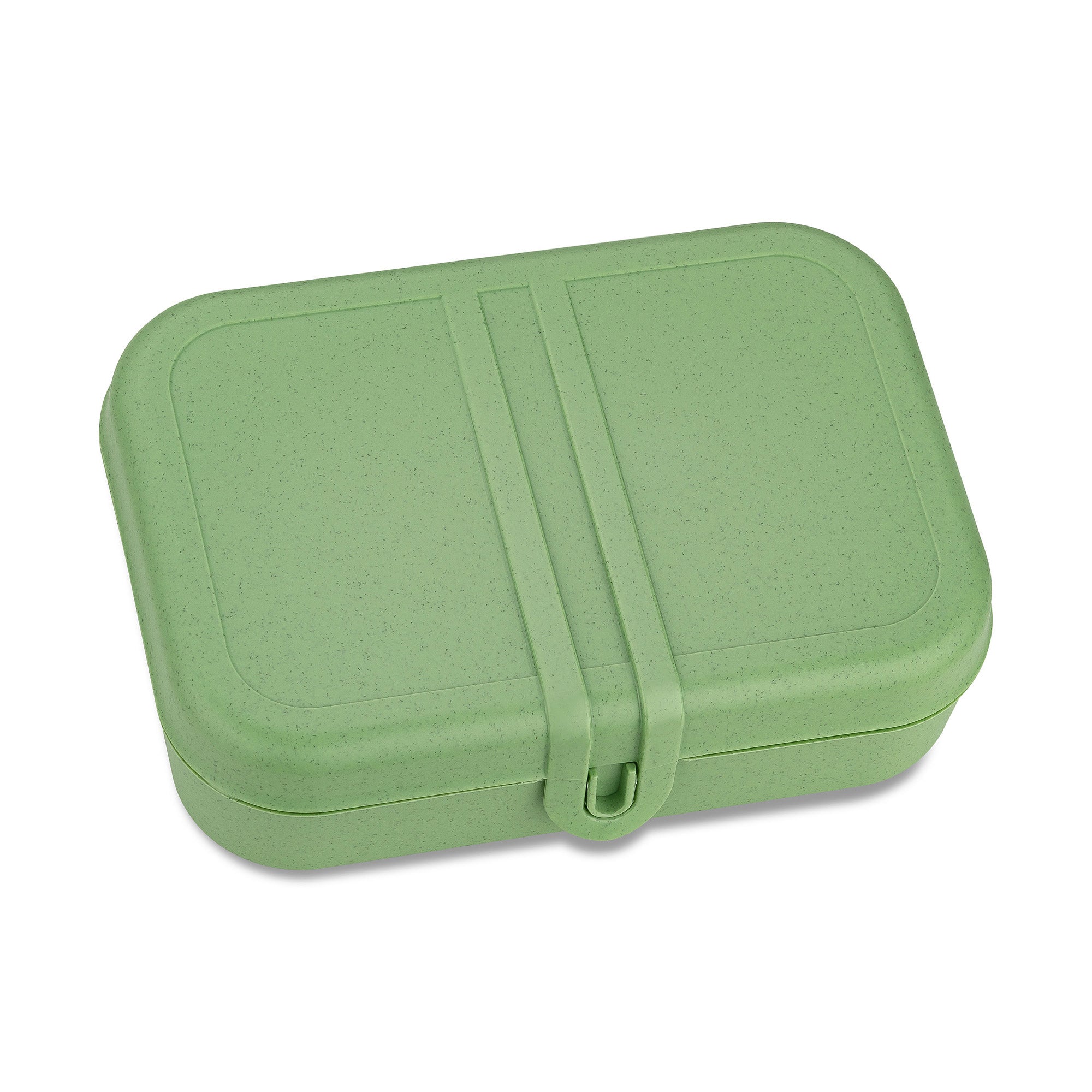 Koziol Pascal L – Lunchbox 23,2 × 16,6 × 6,2 cm, mit Trennsteg, Biokunststoff, grün