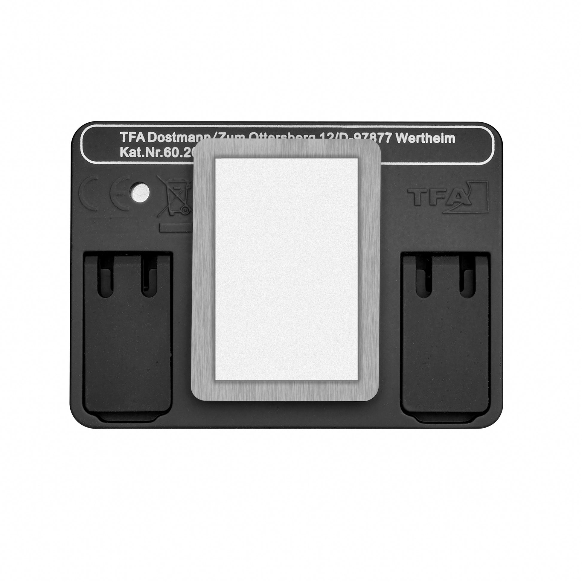 TFA-Dostmann TFA Dostmann Digitalwecker – lautlos, 5,9 × 4,2 × 1,4 cm, schwarz, Kunststoff
