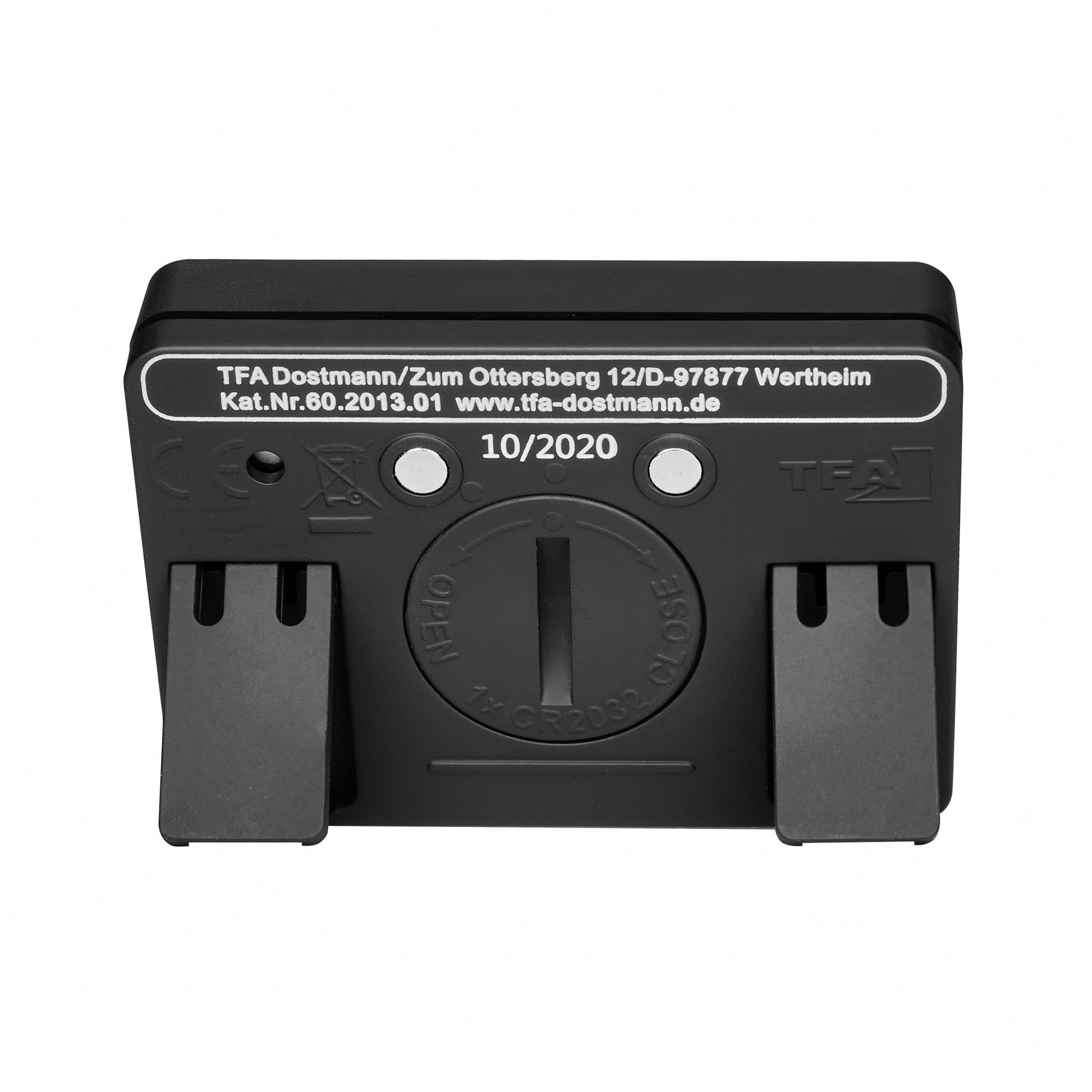 TFA-Dostmann TFA Dostmann Digitalwecker – lautlos, 5,9 × 4,2 × 1,4 cm, schwarz, Kunststoff
