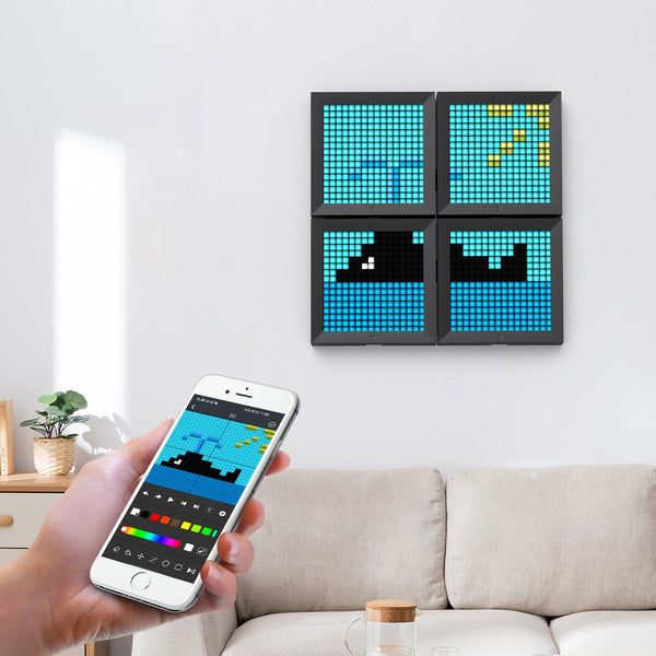Divoom Pixoo Black 16 – 11,1" 16×16 Pixel Signage-Display, Schwarz