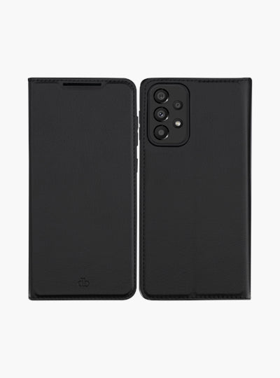 dbramante1928 Oslo Wallethülle – für Samsung Galaxy A33 5G, mit Ständer, 1 Kartenfach, schwarz