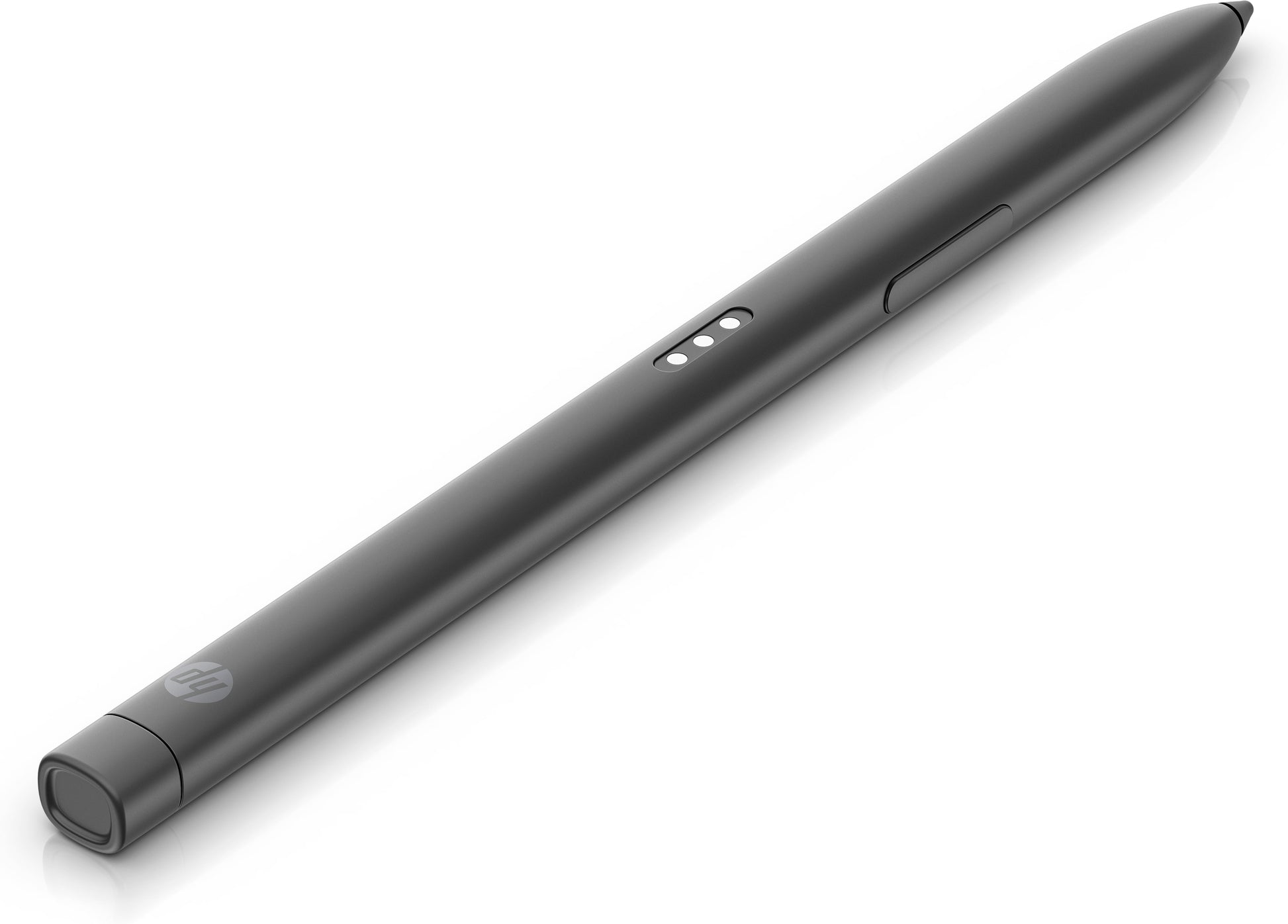 HP Slim Wiederaufladbarer Stift – Schwarz, 133,6 × 7 × 8 mm