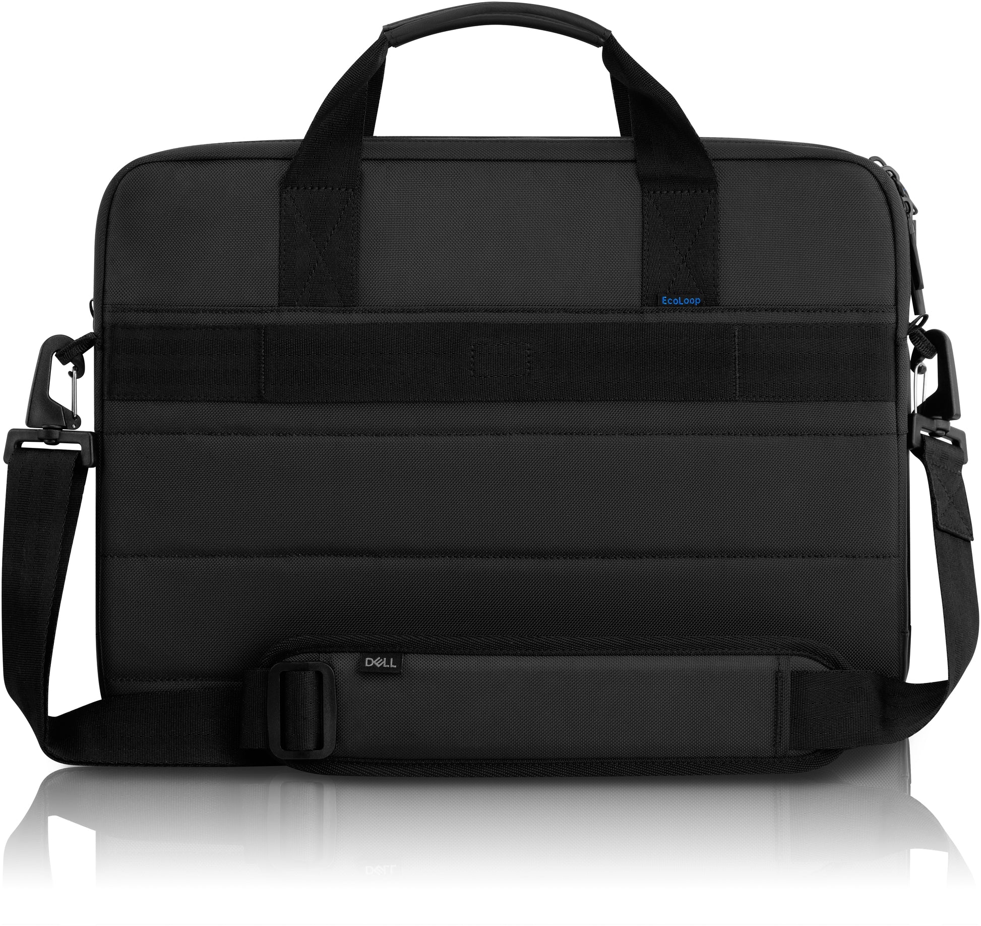 DELL Notebook-Tasche bis 15" – mit Fächern, abnehmbarem Schultergurt – Schwarz