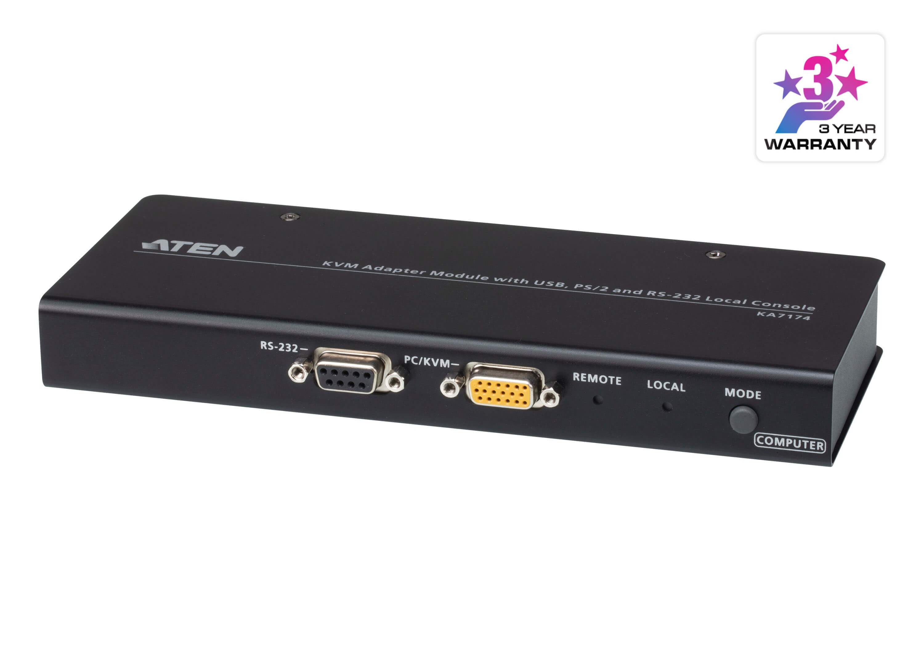 ATEN KVM-Adaptermodul – USB/PS/2 zu SPHD, 1920 × 1200, für KN2116VA, KN2132VA, KN4116VA und andere