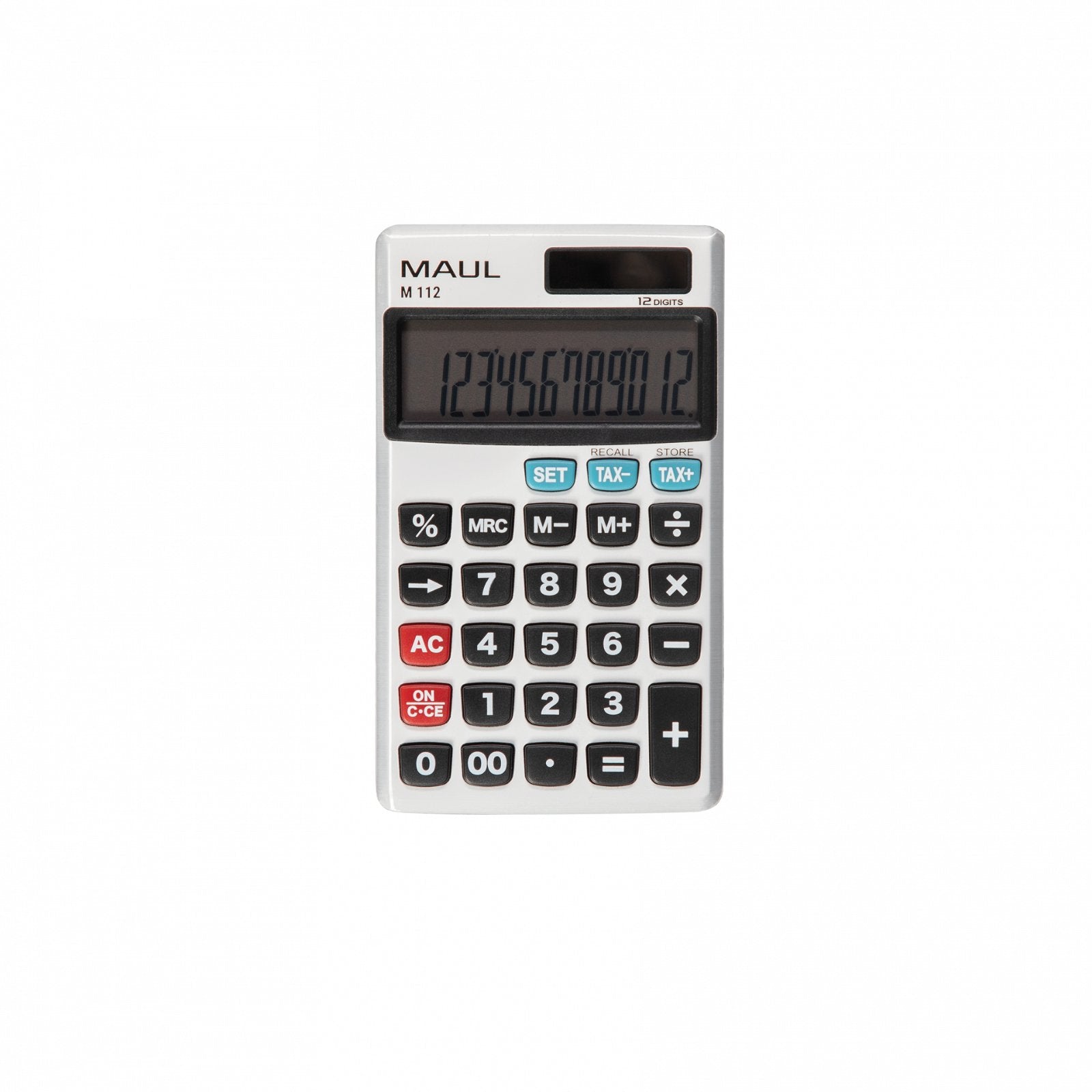 MAUL Taschenrechner M112 – Silber