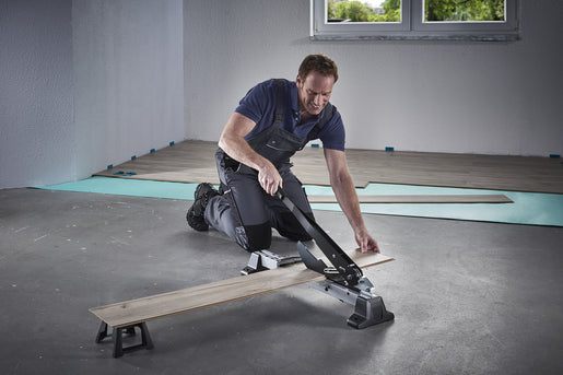 wolfcraft GmbH Vinyl- und Laminatschneider VLC 1000 – Schnittbreite 37,0 cm, max. Laminatdicke 14,0 mm