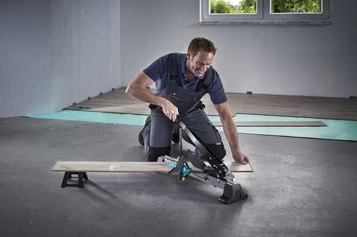 wolfcraft GmbH Vinyl- und Laminatschneider VLC 1000 – Schnittbreite 37,0 cm, max. Laminatdicke 14,0 mm