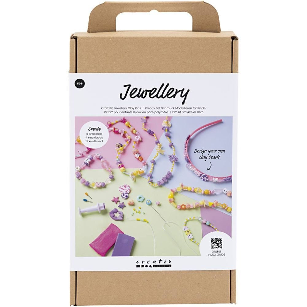 Creativ Company Bastelset – Schmuck – ab 6 Jahren – Perlen