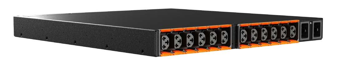 Vertiv Rack-PDU – Überwacht, Geschaltet, Einphasig, Rack 1U Horizontal, 20 A 100–240 V, 12×C13/C19