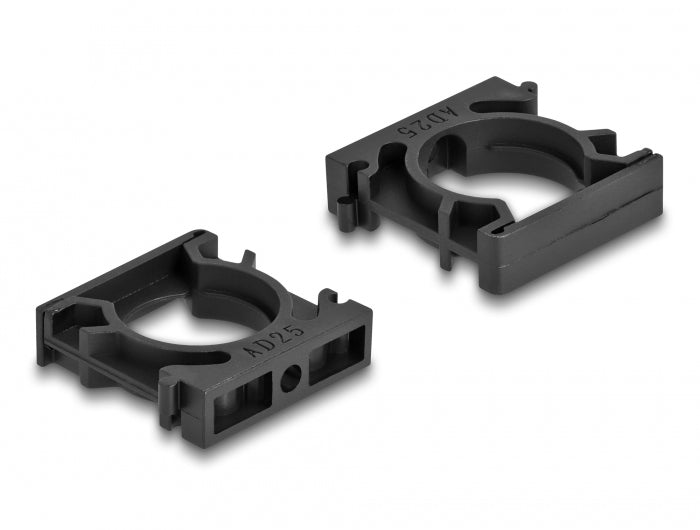 DeLOCK Kabelschlauchhalter – Kabelhalter, 4 Stück, 3,5 cm
