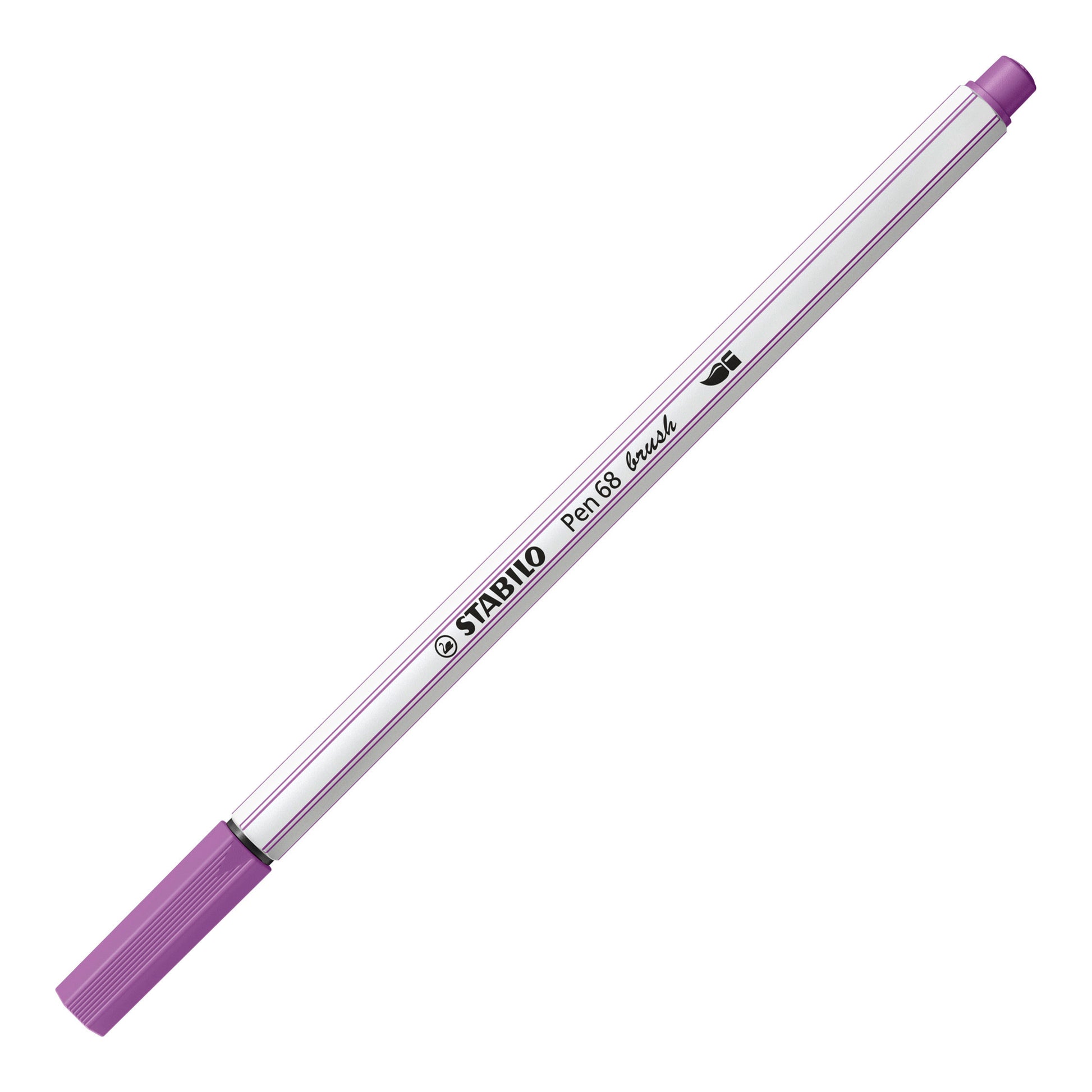 STABILO Filzstifte Pen 68 Brush Arty, auswaschbar, 10 Farben