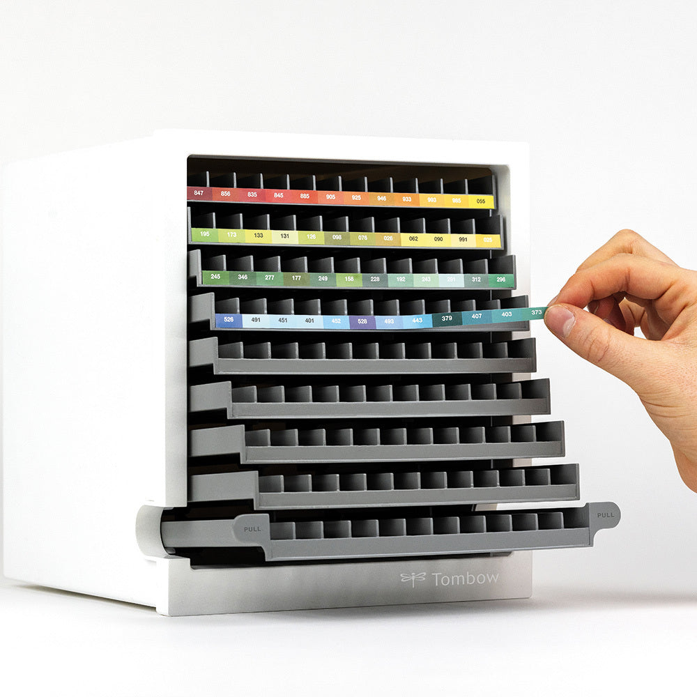 Tombow Schreibtischorganizer ABT Dual – für Tombow ABT Dual und ABT PRO Dual Brush Pens – 207 × 226 × 199 mm