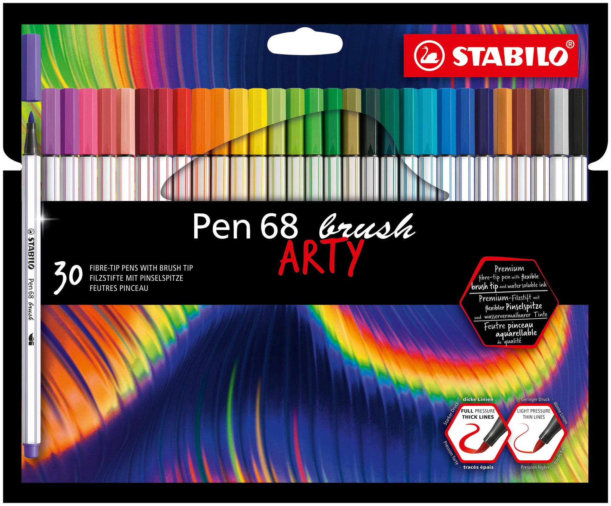 STABILO Filzstifte, 30 Farben