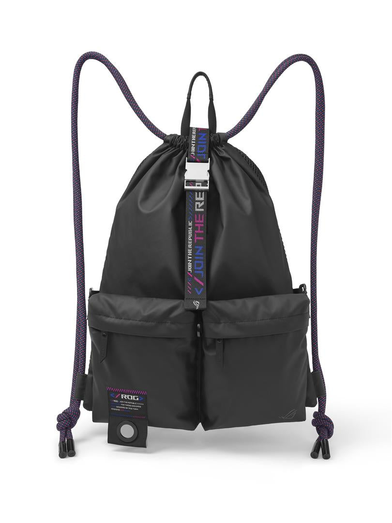 ASUS City-Rucksack BD3700 ROG SLASH – 19 l, wasserfest, Polyester/Polyurethan – Schwarz