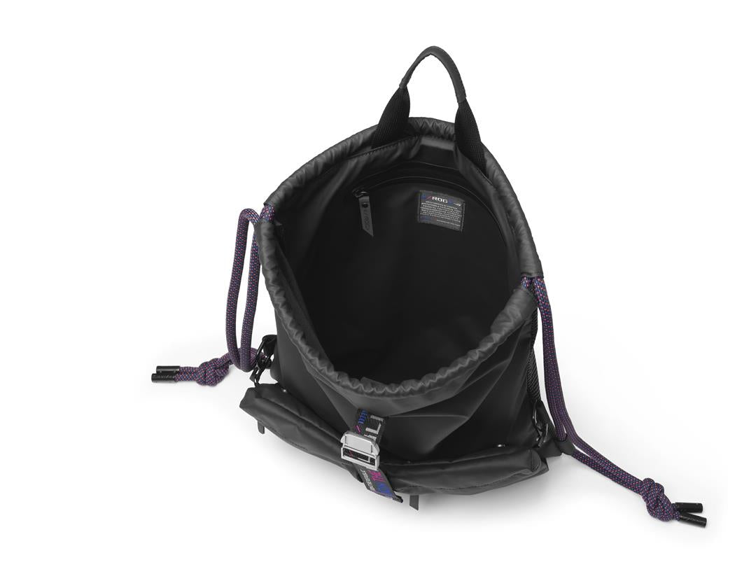 ASUS City-Rucksack BD3700 ROG SLASH – 19 l, wasserfest, Polyester/Polyurethan – Schwarz