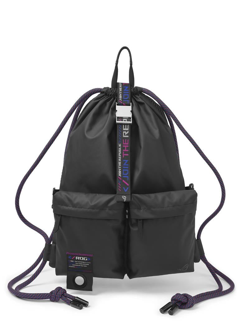 ASUS City-Rucksack BD3700 ROG SLASH – 19 l, wasserfest, Polyester/Polyurethan – Schwarz