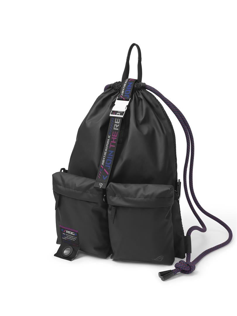 ASUS City-Rucksack BD3700 ROG SLASH – 19 l, wasserfest, Polyester/Polyurethan – Schwarz